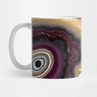 Geode Like Marble Design - Earth Tones Mug